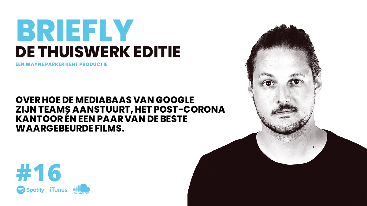 Wat vinden we na corona van thuiszitten? Hoe stuurt de hoogste mediabaas van Google nu zijn teams aan? En hoe zien onze kantoren er eigenlijk uit straks? Vragen met antwoorden in de nieuwste aflevering van Briefly.👉 lnk.to/Briefly-16