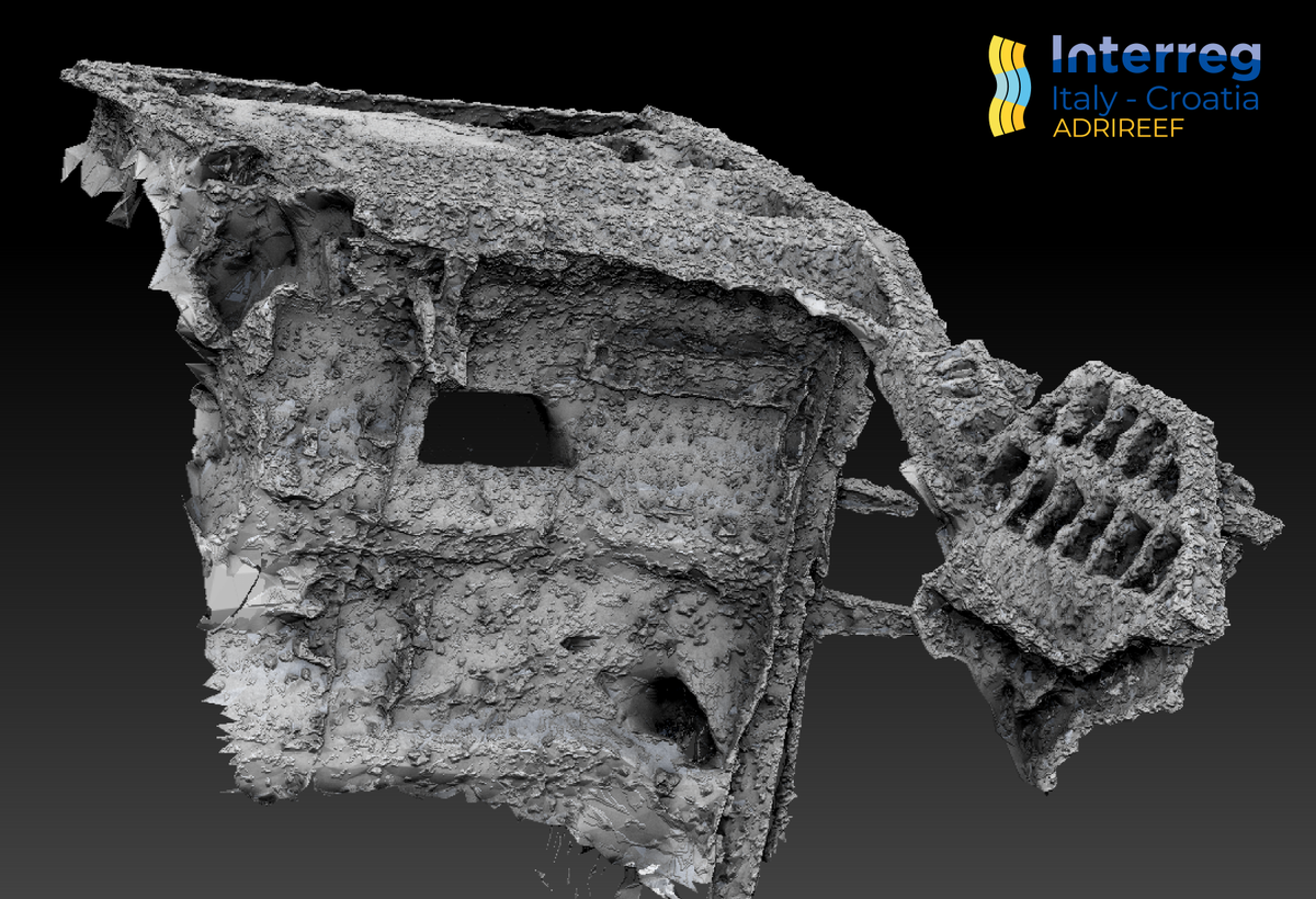 MarcoPalma12's tweet photo. Preliminary results🙂: @UBICAsrl and @habitastedge are performing #underwater #3Dscanning of the #wreck of the #oilandgas Gas rig #Paguro which is a #protected hot-spot of #biodiversity and a #touristic attraction for #scubadiving. 
 
#ADRIREEF and @ArpaER https://t.co/wxIycgugdw