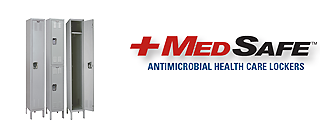 Hallowell_List's tweet photo. Med Safe Antimicrobial Health Care Lockers, Specially formulated powder coat finish protects against bacteria, mold, yeast &amp; mildew for up to 20 years! #Lockers #antibacterial #healthcare 
https://t.co/Z9DrXkYhqz https://t.co/KOMgXZr0m3