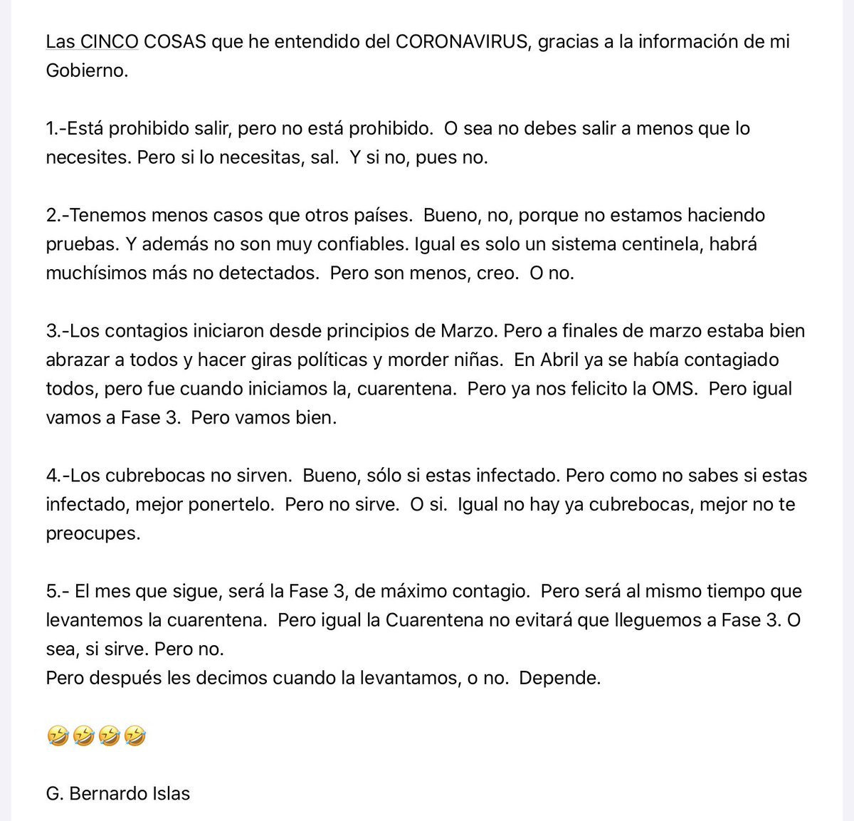 CartonCalderon's tweet photo. Me lo enviaron por WhatsApp. Está de una claridad contundente: https://t.co/oVpbZdfu5U