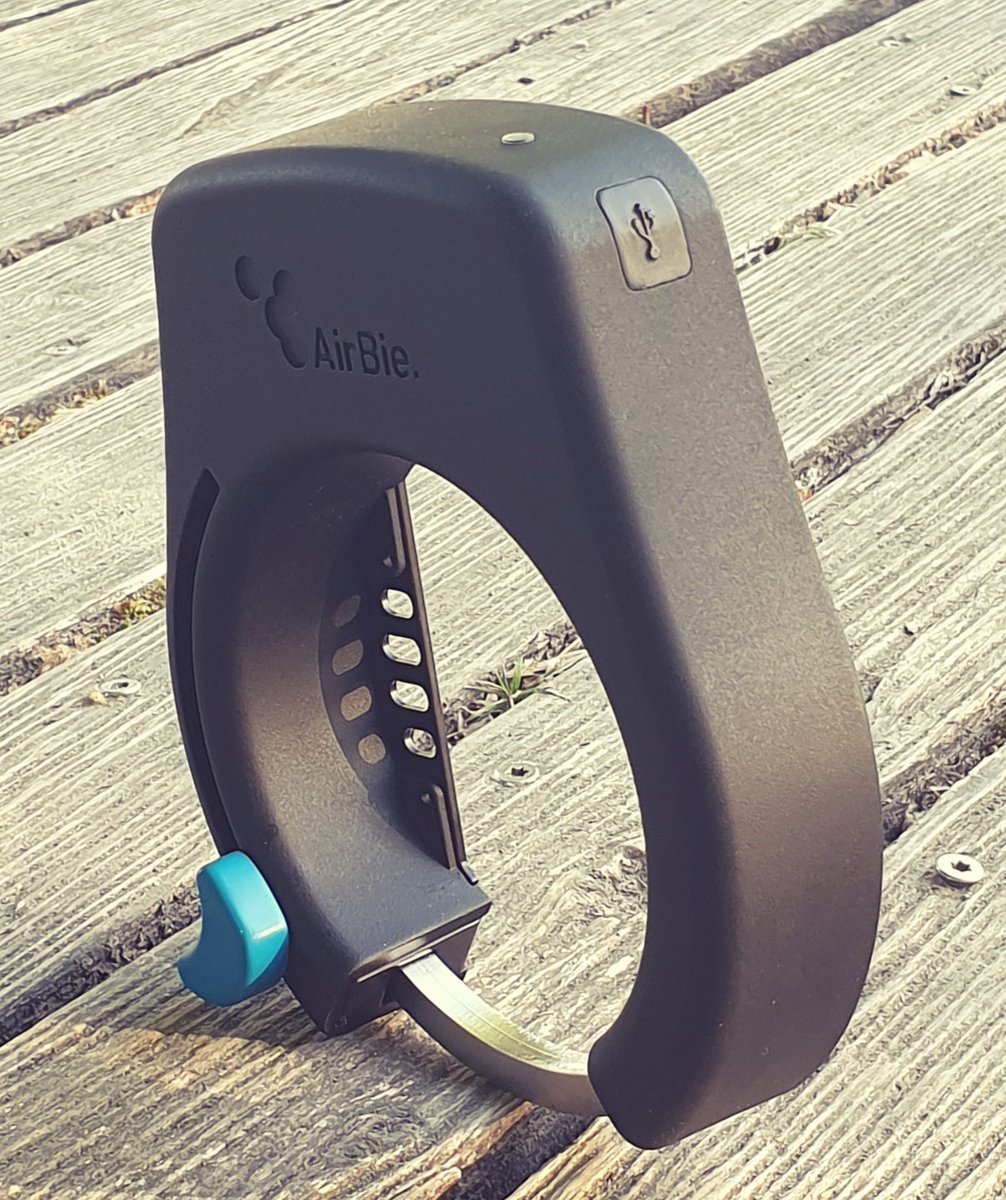 AirBieAG's tweet photo. It's ready! Our industrialized Smart Bike Lock with integrated GPS and theft alert. Order it, test it and build your own bike sharing system! Contact us! #bike #bikesharing #sharingeconomy #Mobility #smartbikelock #green #SmartCities #InternetOfThings https://t.co/AOkuTbik0o