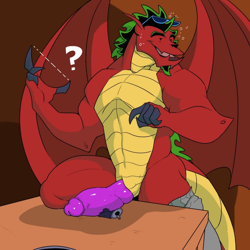 The american dragon Jake long-one horny dragon-big and muscular-average coc...