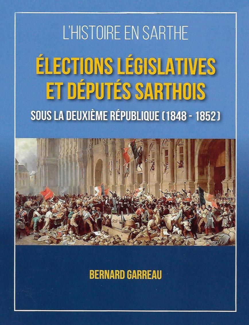 [NOUVEAUTÉ] "Élections législatives et députés sarthois sous la Deuxième République (1848 - 1852)" par Bernard Garreau (ITF Éd.). #AML #Histoire #Sarthe #Politique
auteursdumaine.net/index.php/bern… cc <a href="/AssembleeNat/">Assemblée nationale</a> <a href="/LCP/">LCP</a> <a href="/DamienPichereau/">Damien Pichereau</a>  <a href="/MKaramanli72/">Marietta Karamanli</a> <a href="/f_personne/">Pascale Fontenel-Personne</a> <a href="/SylvieTolmont/">Sylvie Tolmont 🌹</a> @JCGrelier