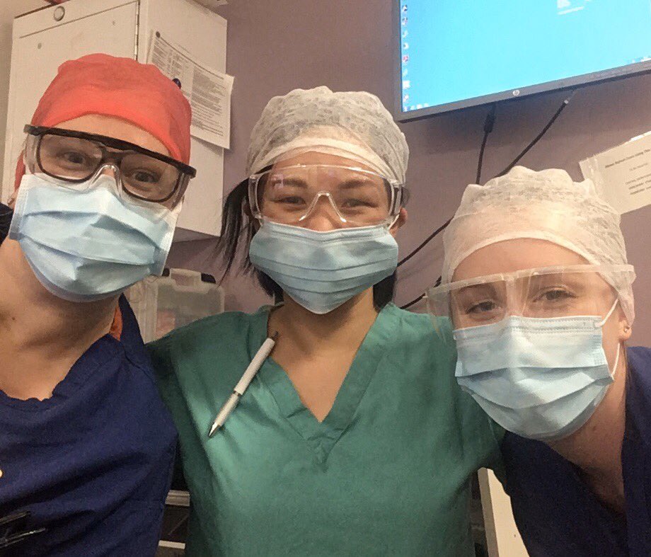 BrilliantBWH's tweet photo. We are smiling behind our PPE- promise. On call in the maternity assessment unit today. Ring if your are worried about your baby’s movements. 🤰#RFM #reducedmovements
@rosiehospital @MVP_Rosie @CUH_NHS https://t.co/jUCh8rCObF