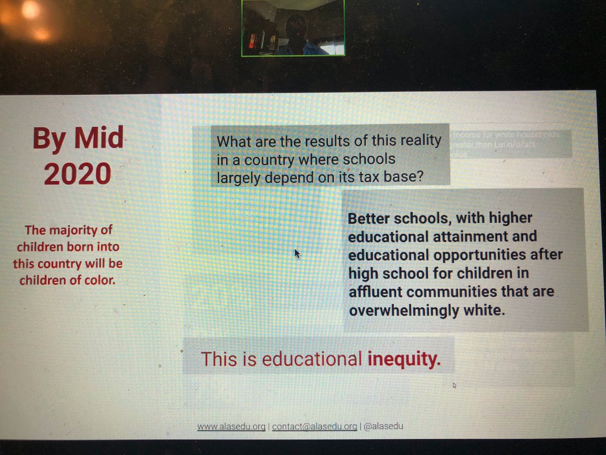KyleWierks_Te's tweet photo. @ALASEDU: Educational inequity is being highlighted by #COVID19, but these inequities are deeply entrenched in our education system. #education #EducationIsARight #bringpeopletogether https://t.co/Ed0myTba8e