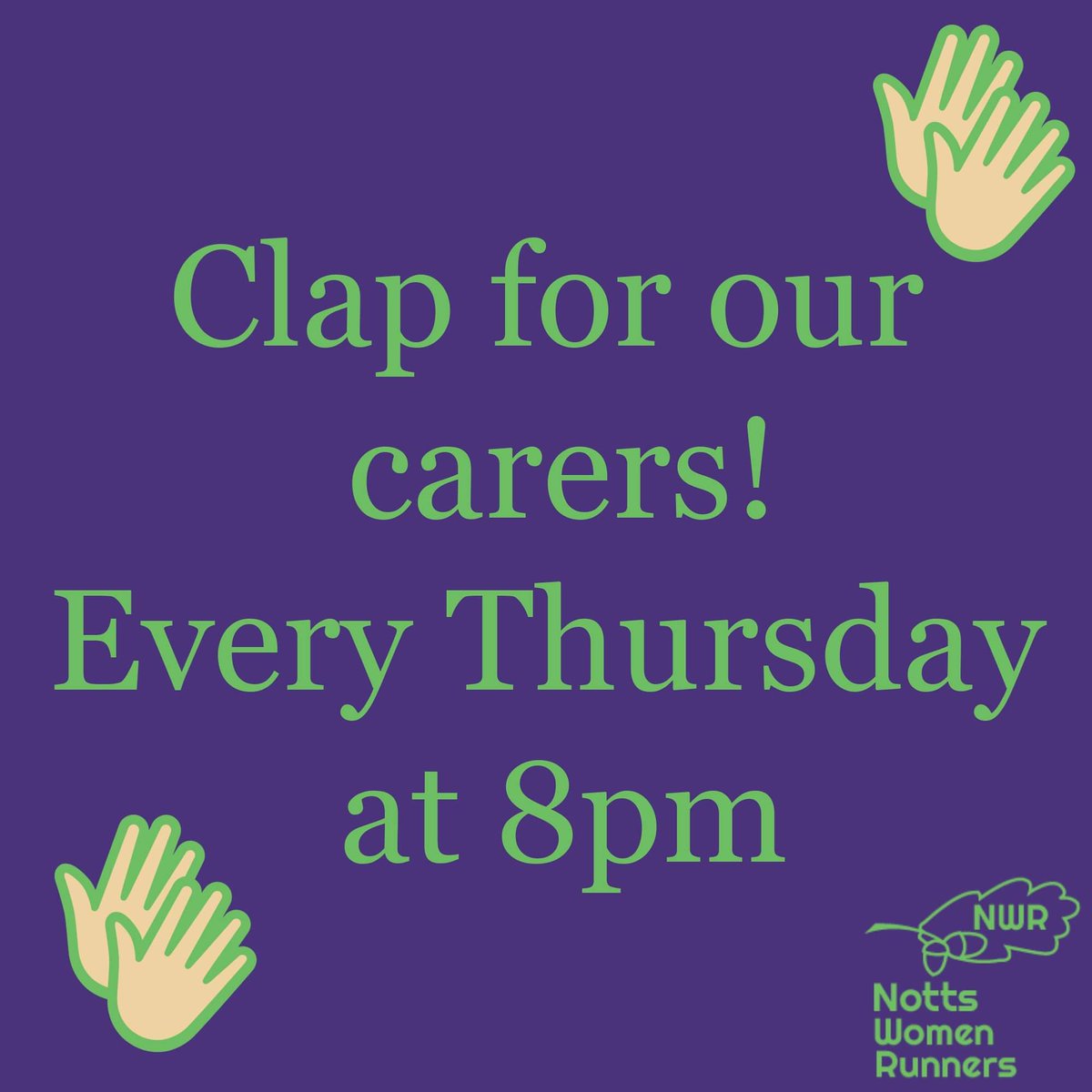 Nottswr's tweet image. Don't forget to make some noise for our frontline workers tonight at 8pm! Thank you NHS and thank you to everyone working right now to keep us safe #clapforheroes