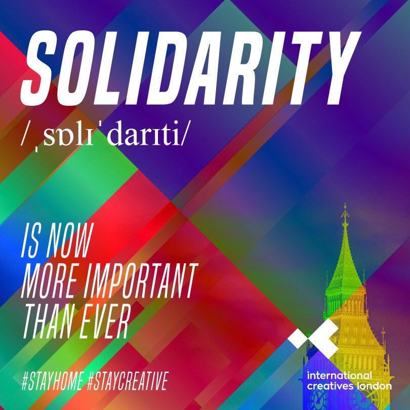 IntCreativesLDN's tweet photo. #solidarity #internationalcreativeslondon https://t.co/ocWe4zVJlT
