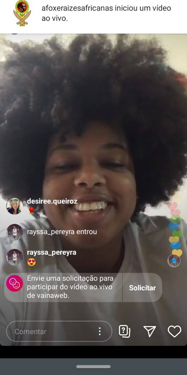 E esse sorrisão da nossa estudante de programação Bárbara? Energia para contagiar a nossa tarde!!