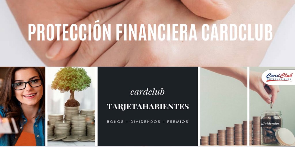 CardClubVzla's tweet photo. Conoces beneficios de nuestra #ProteccionFinanciera, Revisa https://t.co/eaYv303vxc. Únete a nuestro #club y comienza a disfrutar de #bonos #premios #dividendos #descuentos #privilegios https://t.co/NZfKEJ6AAw