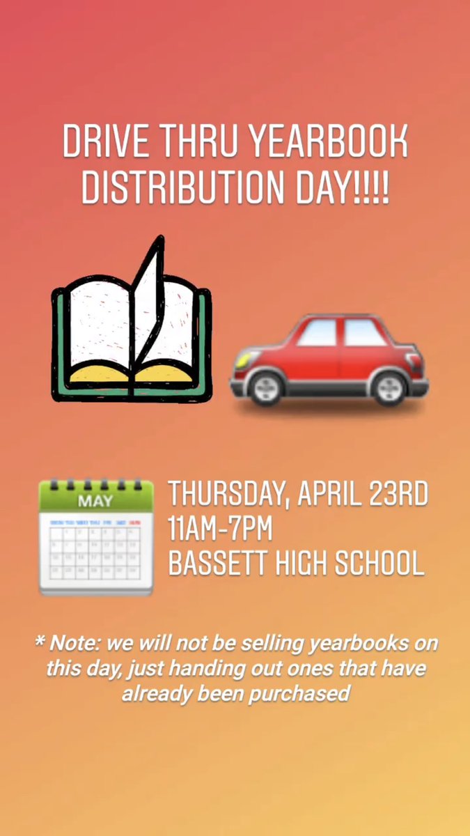 TimberTints's tweet image. Big news on picking up your 2019-2020 yearbook!