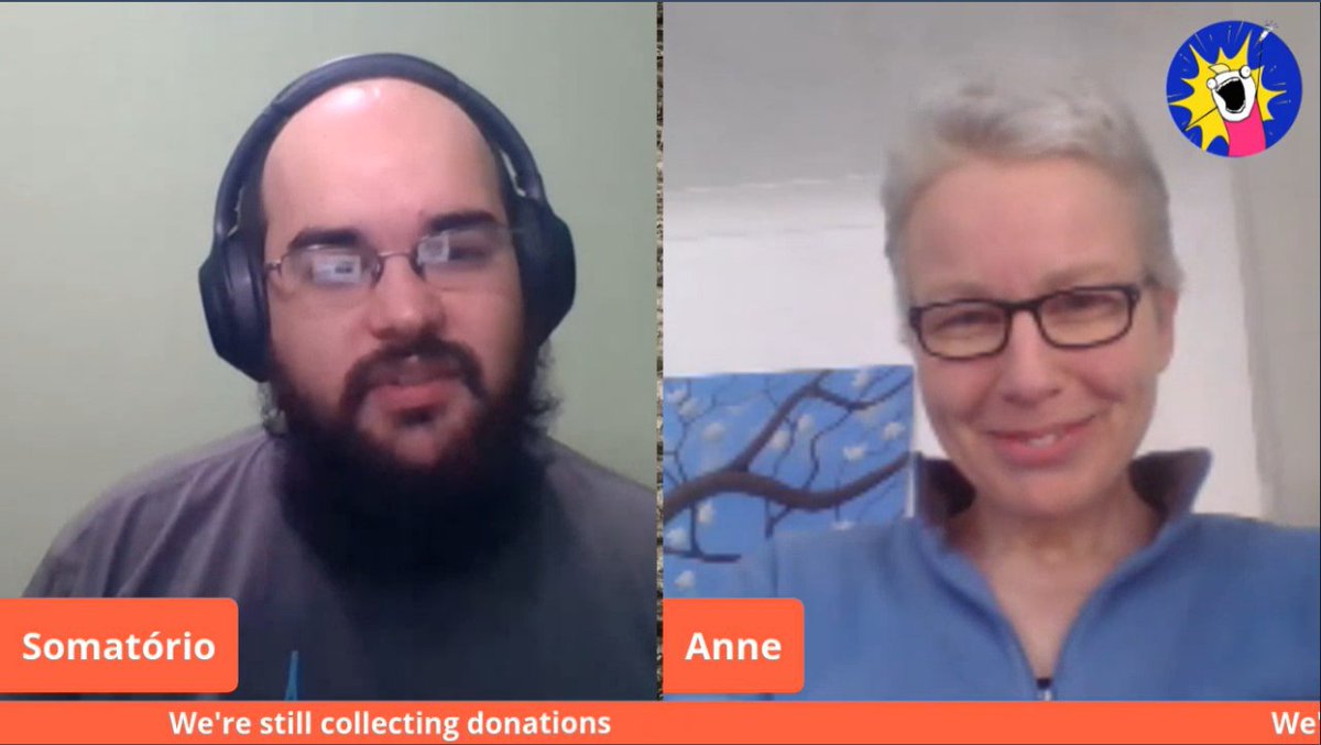 somatorio's tweet image. Ainda tentando acreditar que fui parte desse evento INCRÍVEL! Só posso agradecer à @michelleribeiro (que palestrou nele!) por me incluir nisso e ao @patrickdebois por confiar na opinião dela :p
O evento foi um sucesso, foi coletado 100k USD para a @WHO por doações! #allthetalks