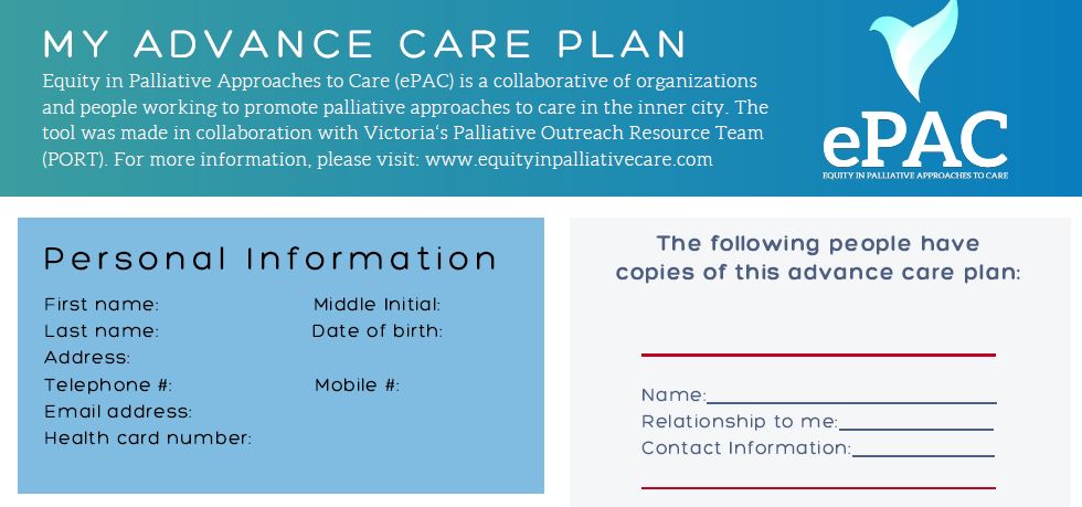 THREAD: For the last year, our ePAC collaborative led out of  @UVicNursing has been creating resources & tools to support   #ACP conversations among people living & working in the inner city. Now that   #COVID19 is here, this work has become even more essential.   #ACPDay2020