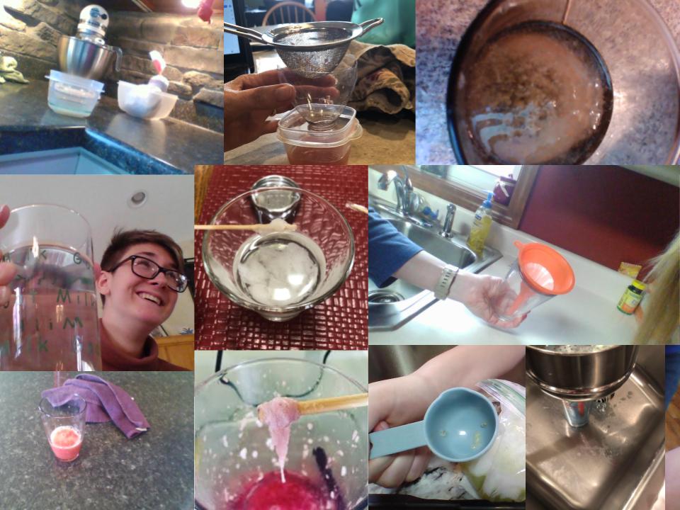 #1dccs #blendedlearning #Biology In kitchens throughout Decatur County today, brave biology students (supervised by their oft frightened guardians) conducted independently designed DNA Extraction experiments. Insert many mad scientist muhahaha's here. Great job!!!