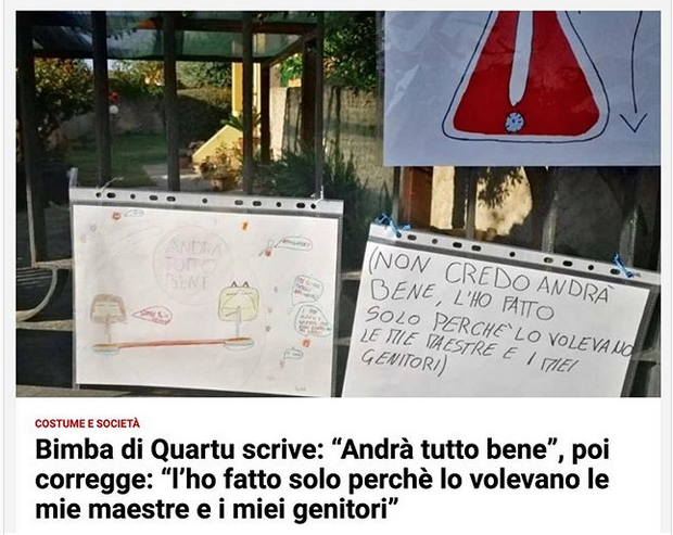 BornToDorm's tweet image. Siate positivi. Prendete esempio dai bambini che sono la bocca della verità. #COVID19 #restateacasa #testediadz