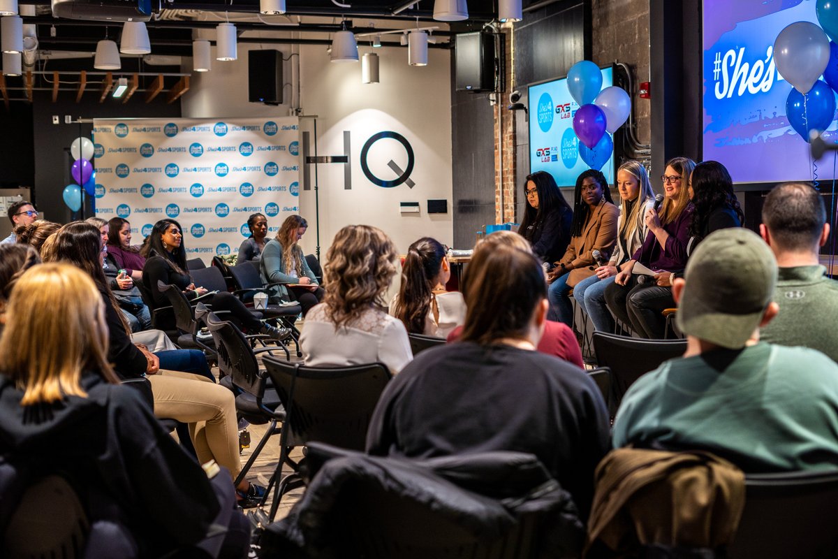 Shes4Sports's tweet photo. How are you using #tech to navigate life during #covid?
Hear what our #womensportstechTO panel said about the trends in #sports #tech & how brands are using #digital to engage fans. #ThrowbackThursday @Alleycat17 @ArwinaMogul @hartwick7 @cwall_ @GXSLab ➡️https://t.co/4KQ8qz8ZQV https://t.co/w8gIiEtJEu