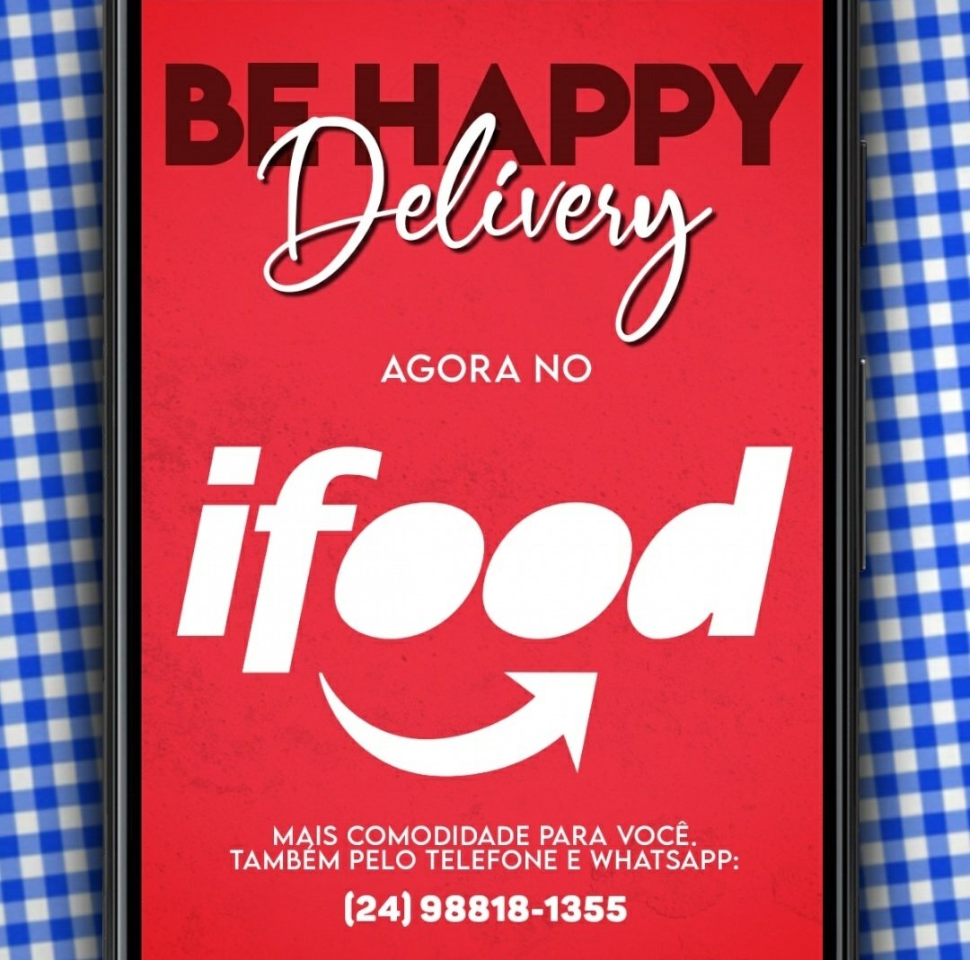 BeHappyBrasil's tweet photo. Para a galera de Volta Redonda-RJ! fique em casa, mas fique na paz! 
Be Happy Delivery agora está no iFood!
Mais comodidade para você realizar os seus pedidos, promoções exclusivas no aplicativo. Entregas de 10h às 15:30h, peça já! https://t.co/9frS23NjcM