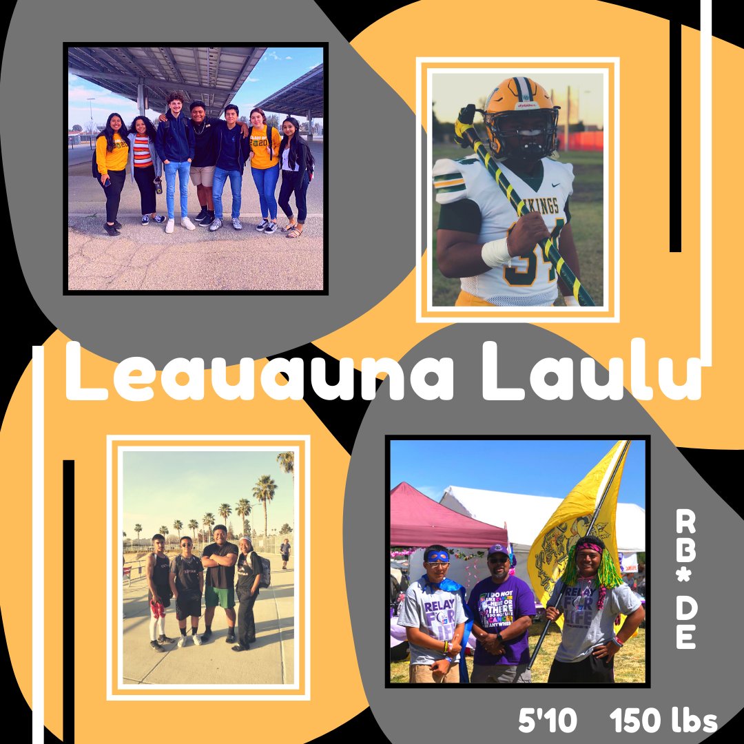 AllStar_Bowl's tweet photo. He plans on joining the military, possibly the Navy! Might be why he has such a special message for the U.S. Army Bakersfield!

"Thank you for being a positive force in the community, promoting leadership to us young men," says @LjLaulu34 of @WHSVikingPride #BlackSquad #ASB2K20 https://t.co/ufmW4fj1PJ
