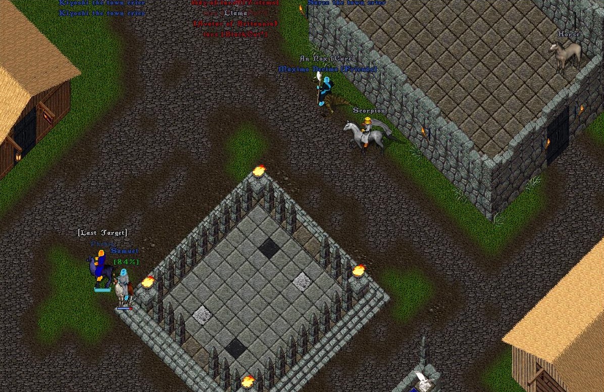 cataclysmuo's tweet photo. It's total mayhem in Serpent's Hold on Cataclysm shard! Flamestrikes can be heard through the streets and bodies are hitting the ground. Cataclysm grows daily, come see what's happening! Join our Discord chat.
#CataclysmUO #UO #FreeShard #Sphere https://t.co/OdrU3KZYoW