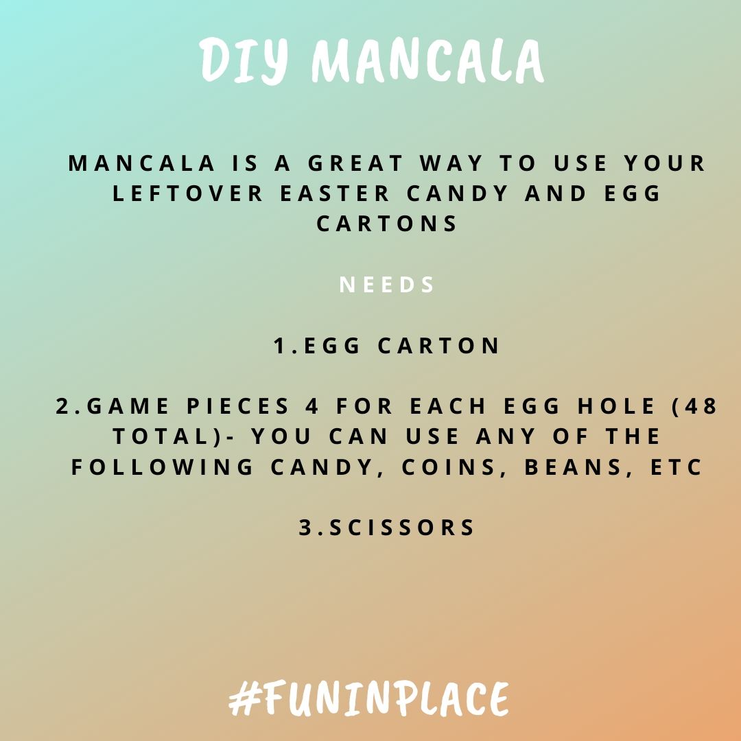 rleparks's tweet image. Check out this great idea on how to re-use some of your easter supplies. You can find other cool art and crafts ideas at ow.ly/O6Xy50zeZQz

#styathome #funinplace #games