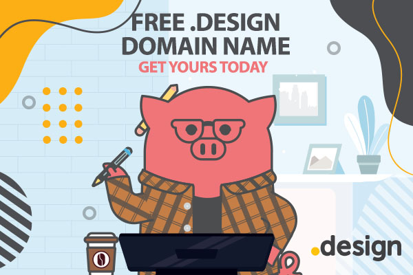 This month we've partnered with @Porkbun and are giving away 1 year of a FREE .design domain name! Join other companies like Facebook, Airbnb, Adobe, and Amazon and use a .design domain name: made.domains/design5
 #porkbundomains #topleveldesign #dotdesign