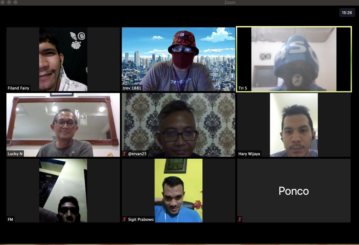 SUID4SQ's tweet photo. #4SqDay 2020 Tele-MeetUp 🎉 @fourquare @SwarmApp #stayhome @FilandFairy @trev1881 @trikarai @silucky @ervan25 @ghwijaya @wonggrabag @SigitPrabowo_ @apnmyid

-ff https://t.co/ko1pl3jg9a