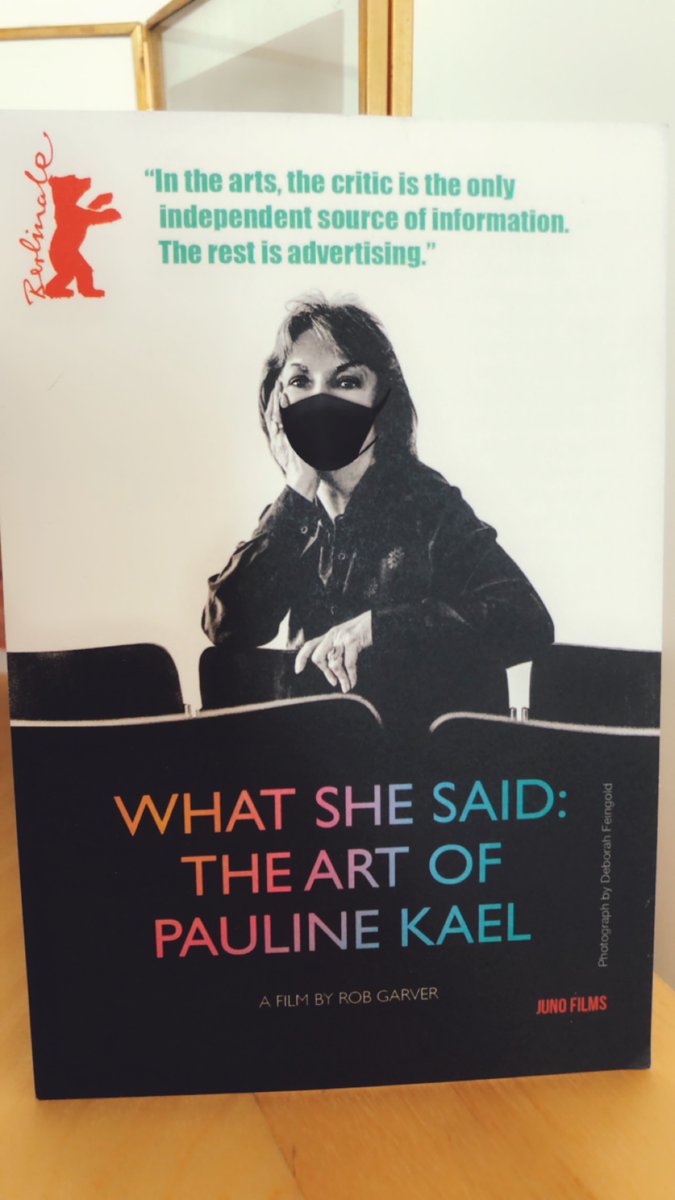 What She Said: The Art of Pauline Kael tweet media