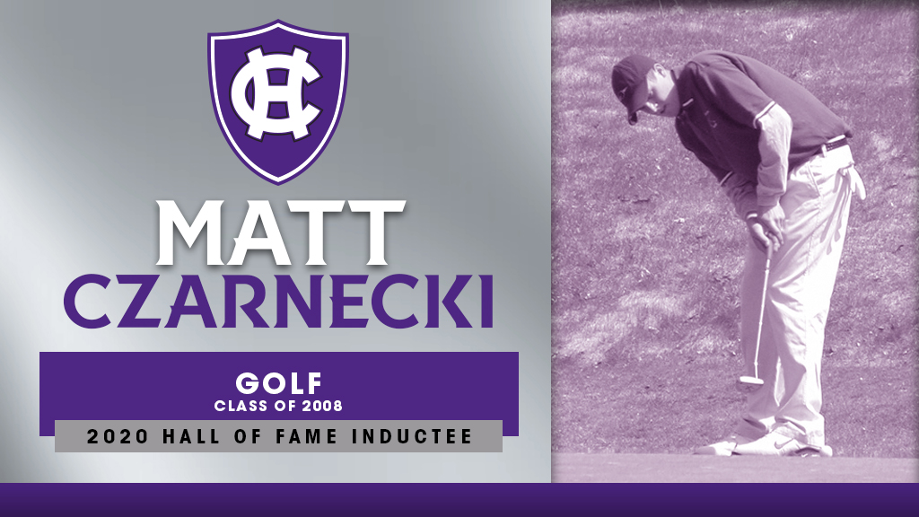 HCrossMGolf's tweet photo. Congratulations to Matt Czarnecki, one of this year's inductees into the Holy Cross Varsity Club Athletic Hall of Fame! 

https://t.co/qUNdJPFWZE

#GoCrossGo https://t.co/7wXqCObt6m
