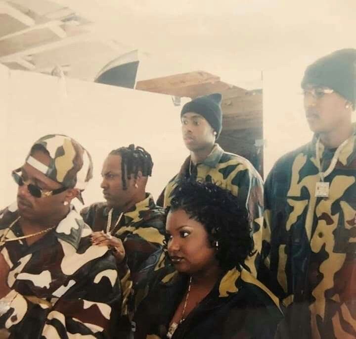 And we absolutely could never have a convo about Camo in hip-hop without recognizing No Limit Records + how huge No Limit Souljas + those full Camo fits were MAJOR to the culture!