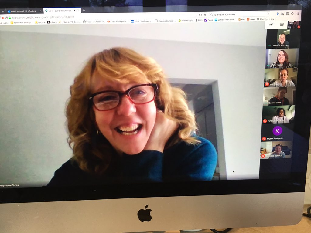 HammelJill's tweet photo. Beautiful day of learning w/my @ChpsTweets family!
🍒Zoom #LunchBunch w/#FullDayK crew⚓️
🍒@JFCooperES grade level team meeting🐾
🍒Final new staff #BuddyFlex session w/our mentor, @dktc99 Mrs. Gilmour 💜❤️
Grateful to connect w/our students, families & colleagues.🤝#WEareCHPS https://t.co/qK5vXe64Gg