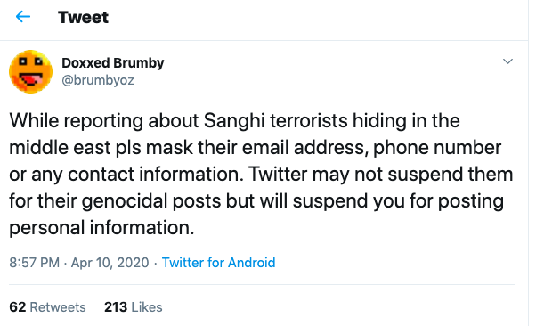 3/4  @sccliving Alfaf's behaviour is completely against your organisation's values of respect to human life and dignity. This sort of mindset is dangerous to Australian society and to the residents of SCC properties. I request you to initiate investigation against Altaf Shaikh.