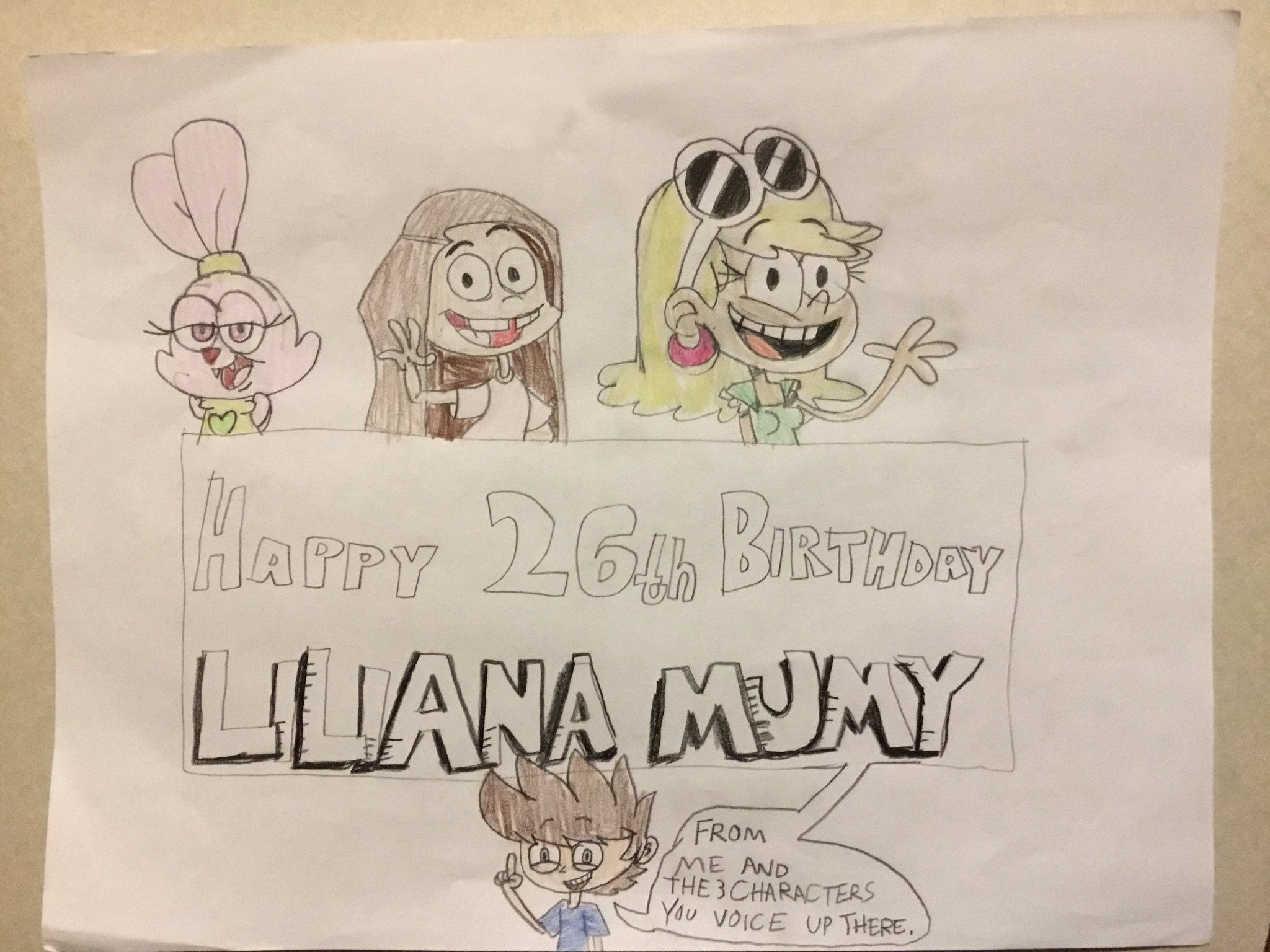 Happy Birthday, Liliana Mumy! =) 