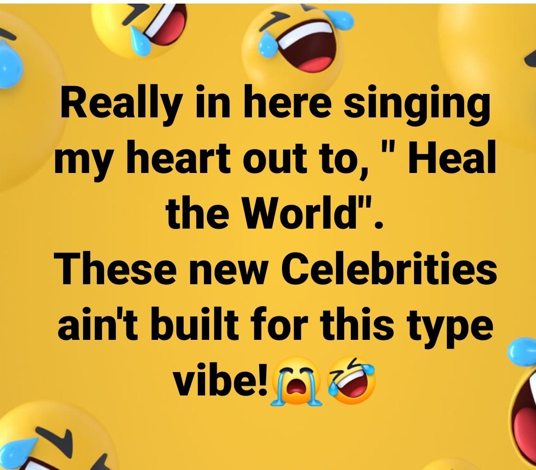 Ntrl_Jwn's tweet photo. 😭😭😭
Where's our #WeAreTheWorld song?? What happened to humanity?! 🤣🤣🤣 https://t.co/1xH9iMwGUg