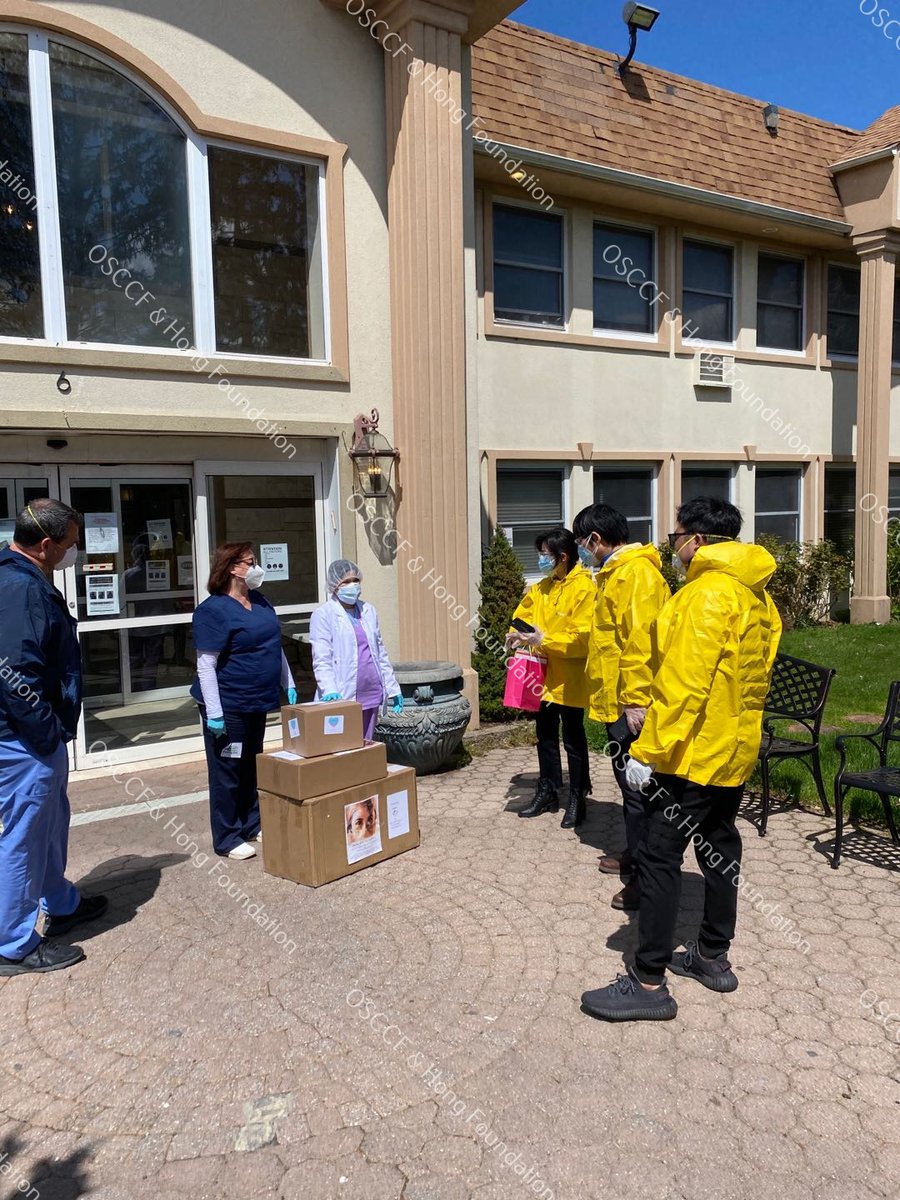 HongFoundation6's tweet photo. Fourth stop: Glen Cove Rehab and Nursing Home @MayorTenke #nursinghomes https://t.co/dLJdysHALy