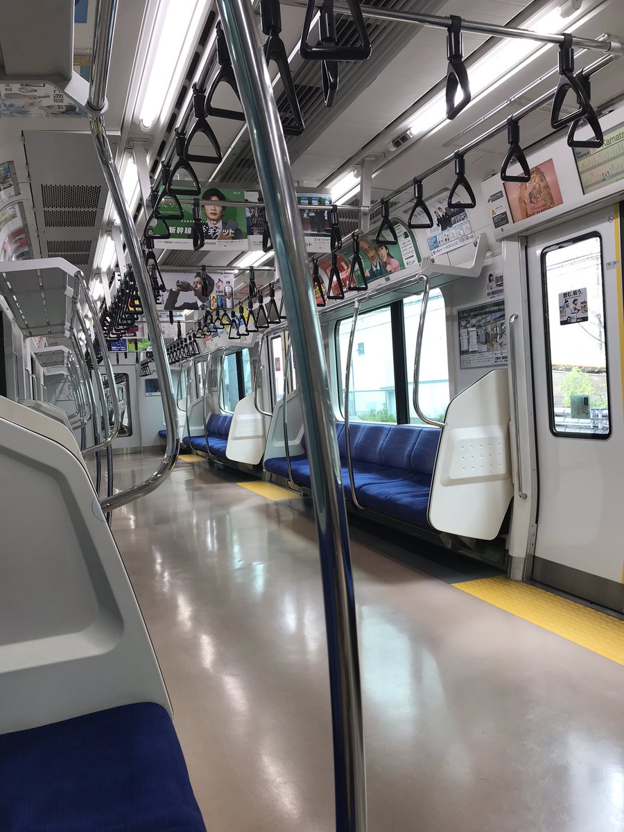 しろこま 車両貸し切り状態 蒲田から横浜方面京浜東北線 新型コロナ影響 しろこま 車両貸し切り状態 蒲田から横浜方面京浜東北線 新型コロナ影響
