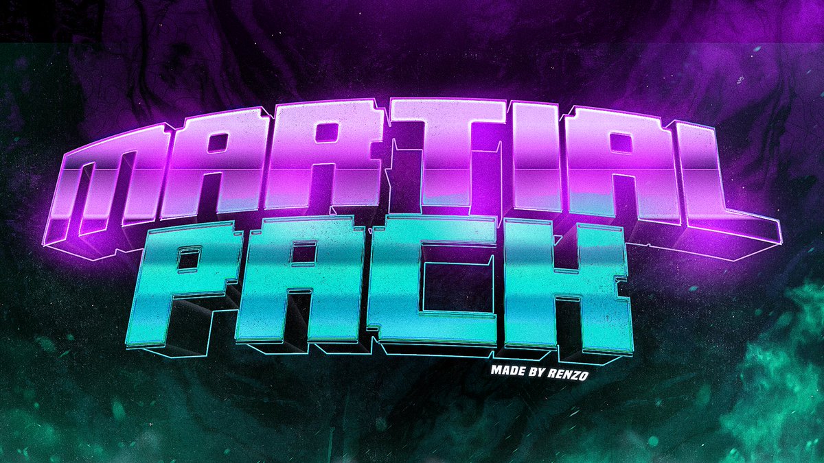 Rehnzio's tweet image. MARTIAL PACK BY RENZO
*FREE GRAPHICS PACK*
Follow me, Like and Retweet and DM me for the packs link.