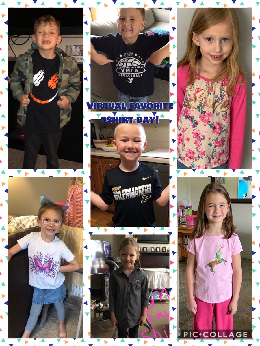 hadler_sue's tweet photo. Look at these smiles sporting their fav            T-shirts on Virtual Fav T-shirt Day! ⁦@ndeschargers⁩ #1DCCS https://t.co/pGKg4AMxII