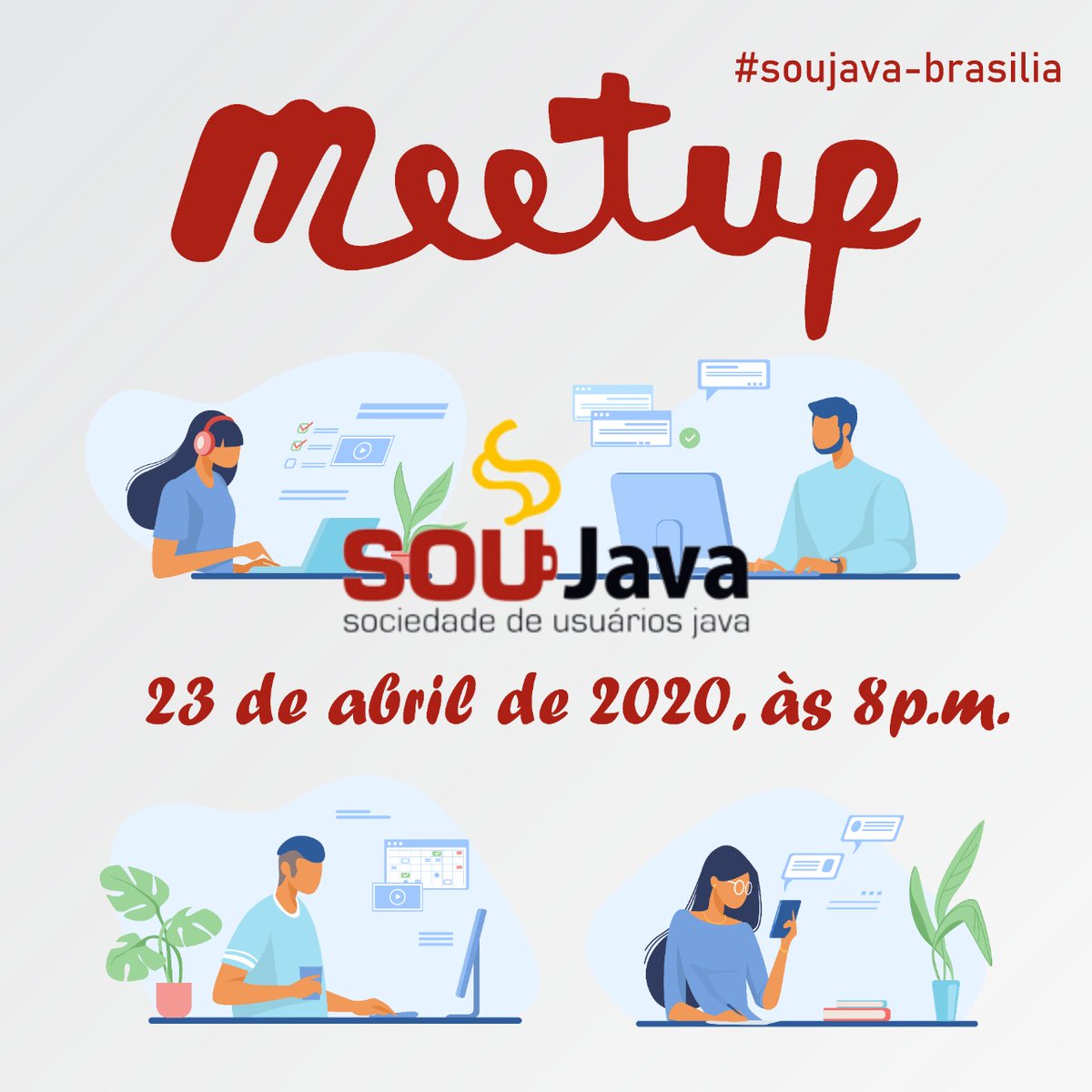 SoujavaBrasilia's tweet image. Faltando uma semana. Anotem nas suas agendas e não deixem de compartilhar... #soujava-brasilia