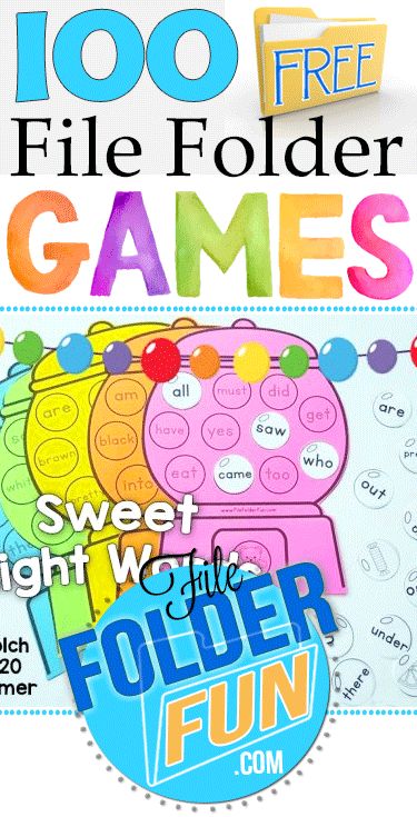CraftyClassroom's tweet image. 100 FREE File Folder Games? &amp;lt;-------Yes Please!!  #homeschooling #kinder #preschoolhttps://filefolderfun.com/