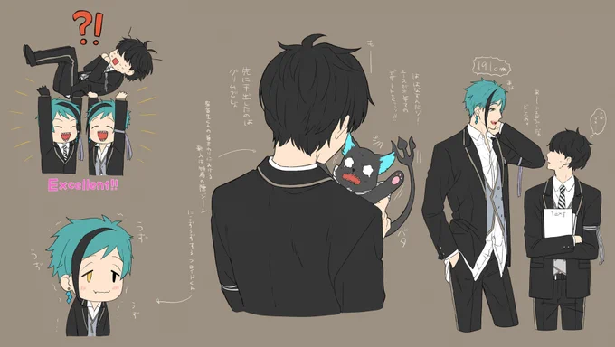 別所で描いてたやつ再投稿 フロ監♂とかいろいろ 