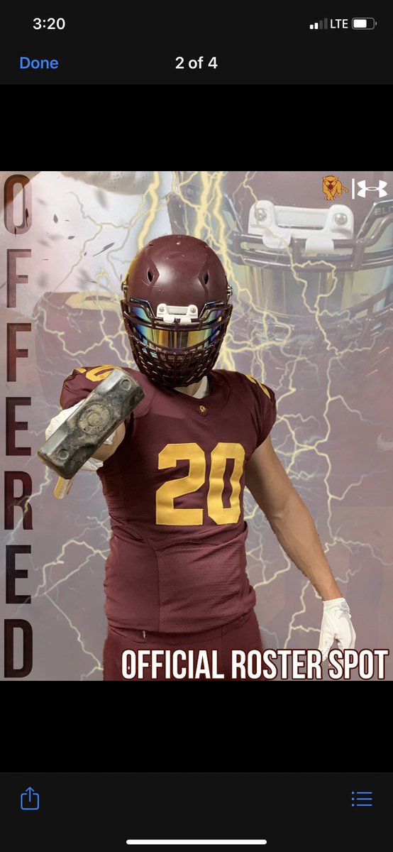 Cody_stone4's tweet photo. After a great talk with @Coach_Gehlen  and Coach Hoffman I’m excited to receive my 2nd offer at the University of Minnesota Morris!
#GoCougars!
@michaelbumpus5,
@UMMFootball,
@UMMCougars,
@BrandonHuffman,
@247Sports,
@247recruiting,
@MTownBearcats,
@MonroeBearcats,
@CoachK_Ski, https://t.co/p4XXaewP4k