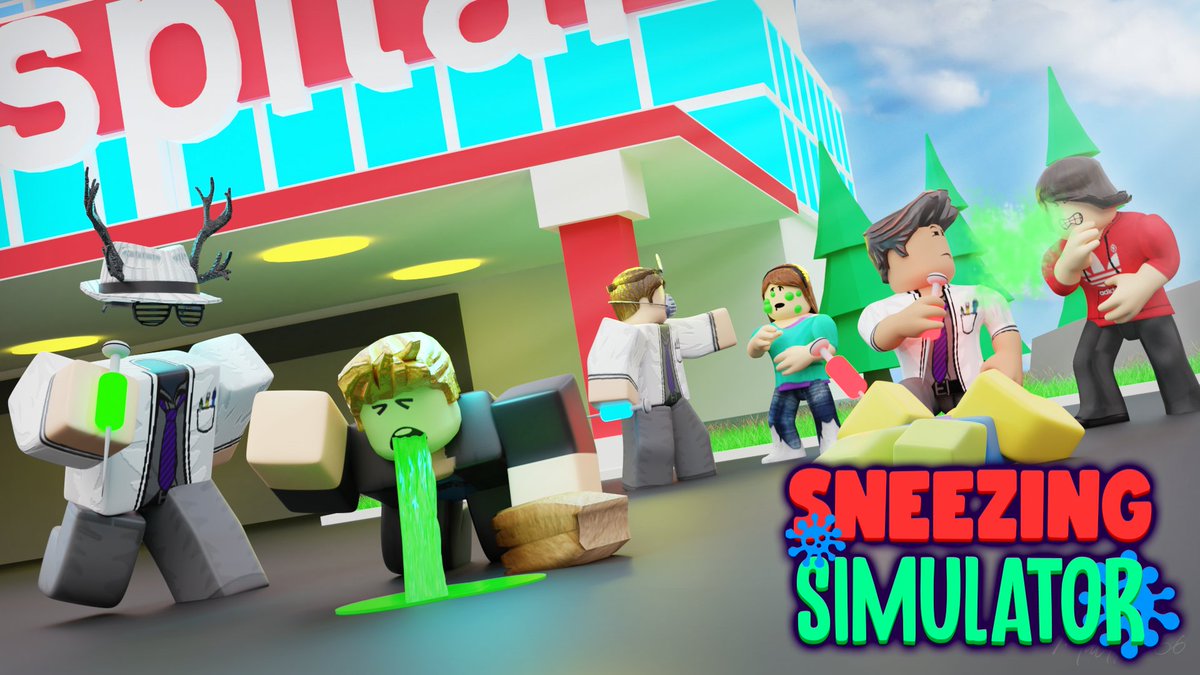 White Hat Studios On Twitter Sneeze Simulator Has Been Re Released Play Now Https T Co N7lbjvmcun - hat simulator hat simulator roblox