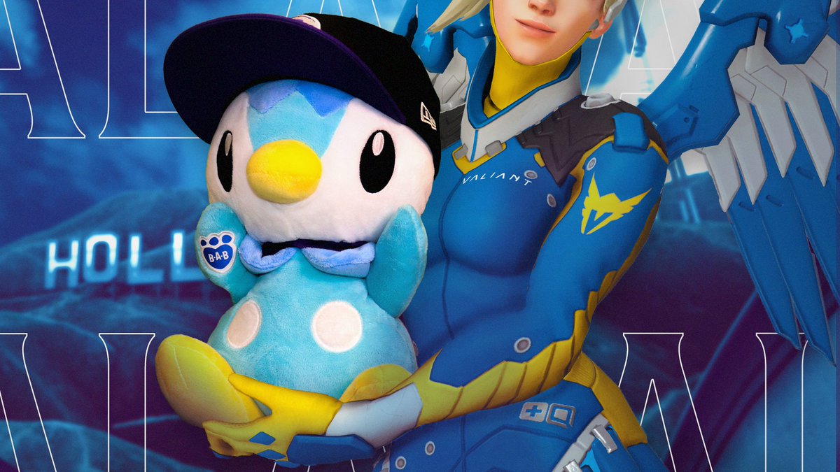 GLAPiplup's tweet photo. After many delays we've finally made it to Battle of LA... but are we really just rivals? Good luck @LAGladiators!! #ShieldsUP https://t.co/yHnOgOuNXQ