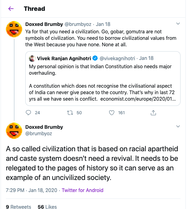 3/4  @sccliving Alfaf's behaviour is completely against your organisation's values of respect to human life and dignity. This sort of mindset is dangerous to Australian society and to the residents of SCC properties. I request you to initiate investigation against Altaf Shaikh.