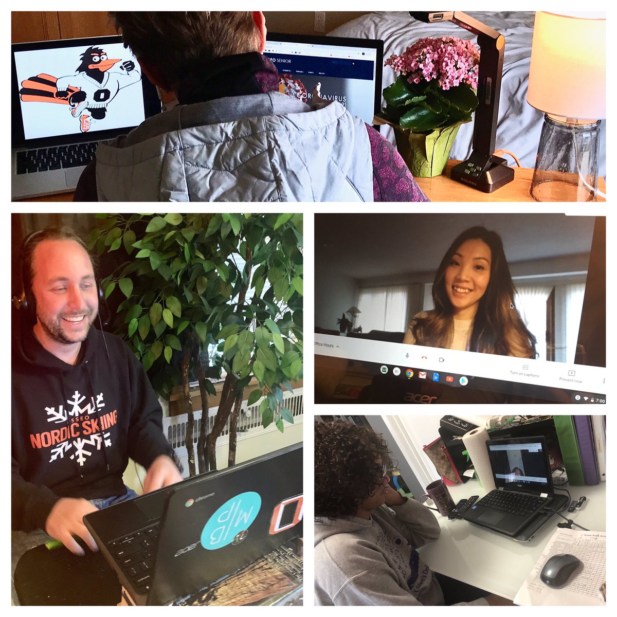 MichaelPLehan's tweet photo. Nimble is as nimble does. OSH Staff and families engaging in virtual family/educator conferences. Thank you, OSH community, for shining bright! Growing stronger together. gratitude!
🧡🖤🧡🖤
#OsseoExcellence we’ve missed you!! https://t.co/zoWVkyPN9e