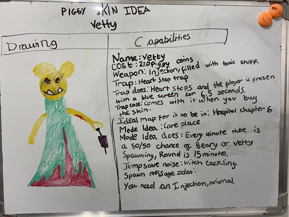 BrooklyKnights1's tweet photo. @DaRealMiniToon Hi my son plays your game (roblox piggy)and he made a piggy skin and I hope you like it and he hopes that it can be in the game https://t.co/uZaZwh2MST