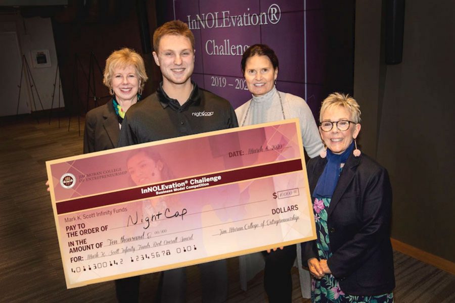 FSU College of Social Sciences and Public Policy (@fsucosspp) on Twitter photo 💡@floridastate <a href="/FSUPoliSci/">FSU Department of Political Science</a> alum <a href="/MichaelBenarde/">Michael Benarde</a> took the top prize at <a href="/JimMoranCollege/">Jim Moran College</a>'s InNOLEvation® Challenge business model competition for his product NightCap, a protective drink cover that helps prevent spiking. coss.fsu.edu/node/692 💡@floridastate <a href="/FSUPoliSci/">FSU Department of Political Science</a> alum <a href="/MichaelBenarde/">Michael Benarde</a> took the top prize at <a href="/JimMoranCollege/">Jim Moran College</a>'s InNOLEvation® Challenge business model competition for his product NightCap, a protective drink cover that helps prevent spiking. coss.fsu.edu/node/692