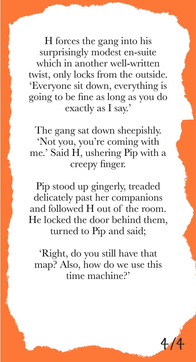 Chapter 18 is brought to you by...George Rigden!
(@grigdencomedian)