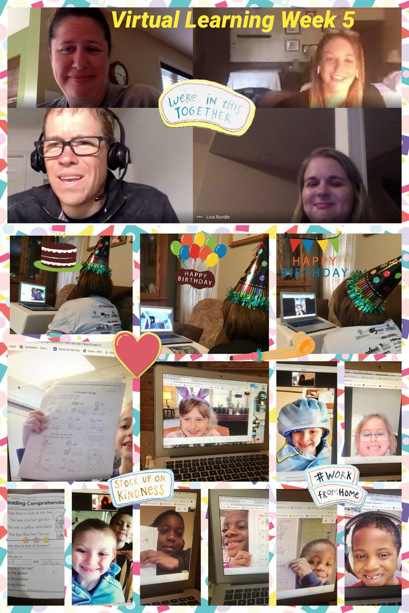 MrsCooksKinders's tweet photo. Celebrated 3 birthdays and learned even MORE with #virtuallearning @miltonhershey https://t.co/L1bOTUu0JU