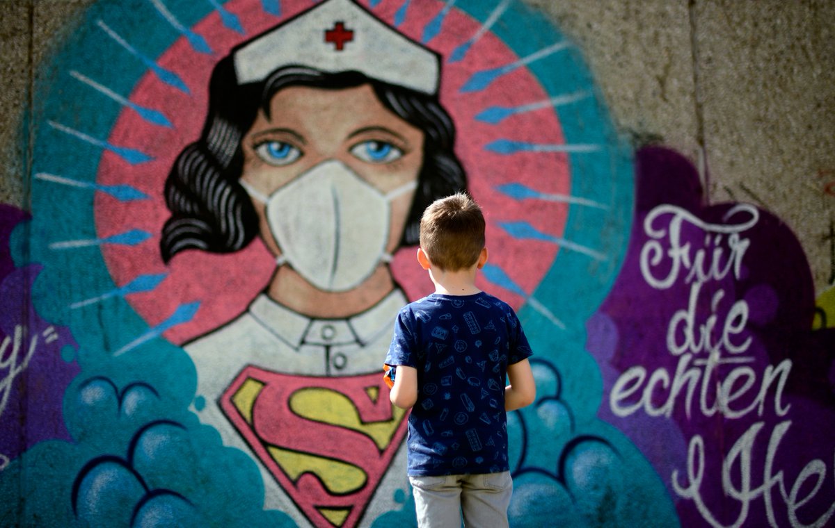 lonelyplanet's tweet photo. Around the world in coronavirus street art - https://t.co/UJTShrUArN https://t.co/ZW5phBkYlM