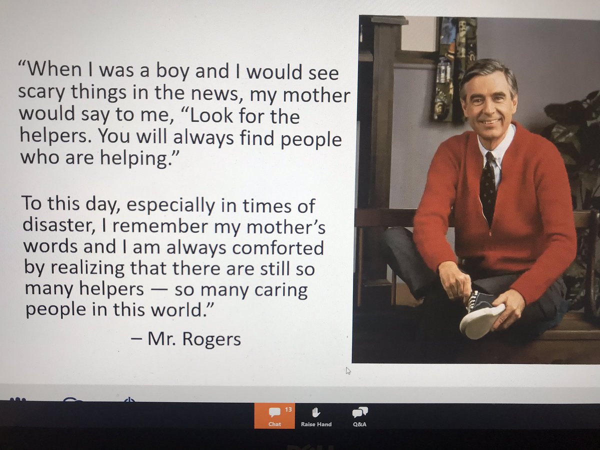 Today I engaged in a webinar led by the always inspiring <a href="/Teach4Trust/">Ricky Robertson</a> with thousands of other educators from across the country. I needed it more than I knew. Thank you for sharing your light and facilitating peace and connection during this time 🤍